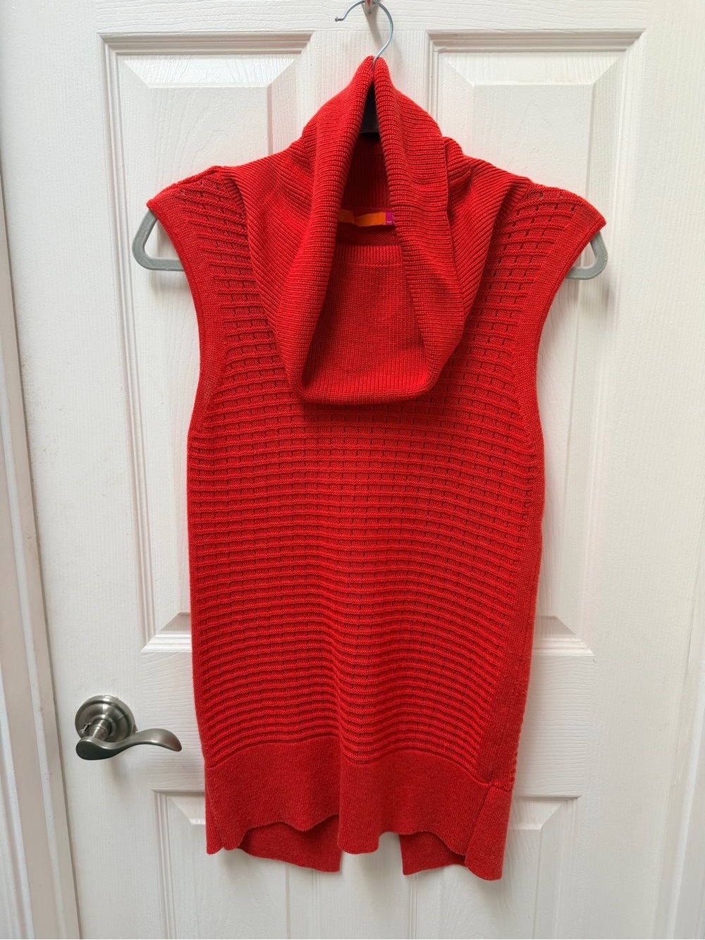 AVA Coral Sleeveless Cowl Neck Knit Sweater